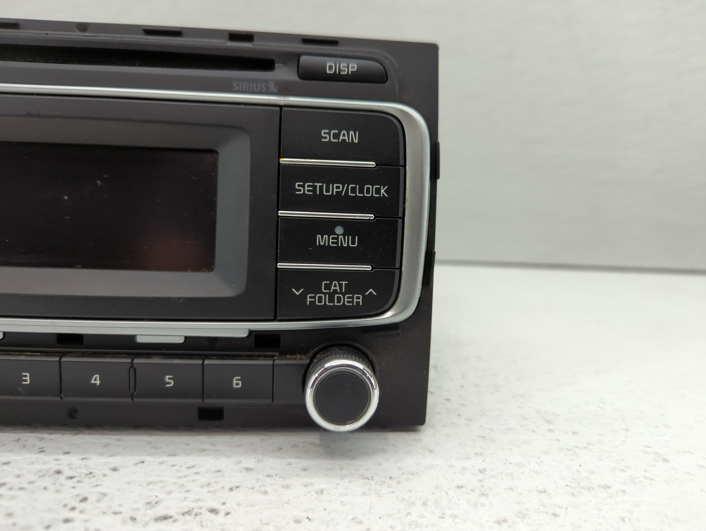 2016-2017 Kia Rio Radio AM FM Cd Player Receiver Replacement P/N:96170-1W960CA Fits Fits 2016 2017 OEM Used Auto Parts - Oem