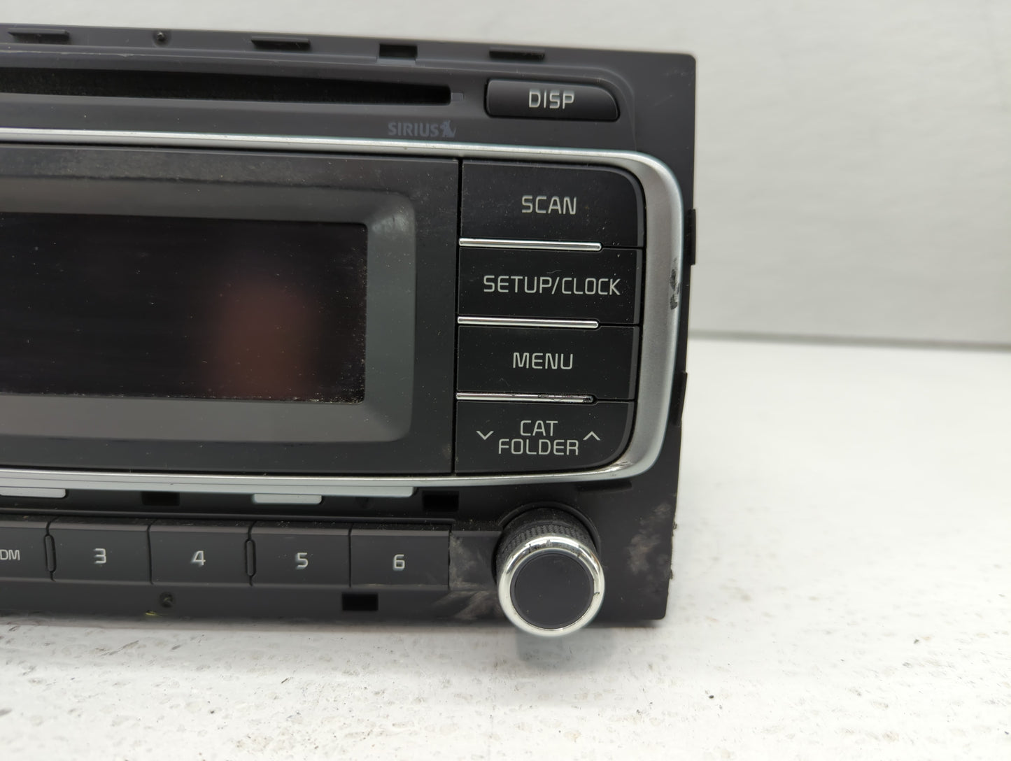 2016-2017 Kia Rio Radio AM FM Cd Player Receiver Replacement P/N:96170-1W960CA Fits Fits 2016 2017 OEM Used Auto Parts - Oem