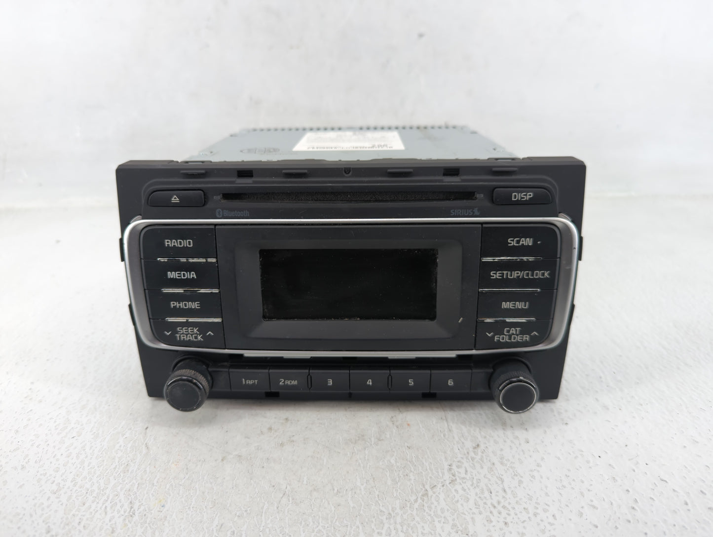 2016-2017 Kia Rio Am Fm Cd Player Radio Receiver - Oemusedautoparts1.com