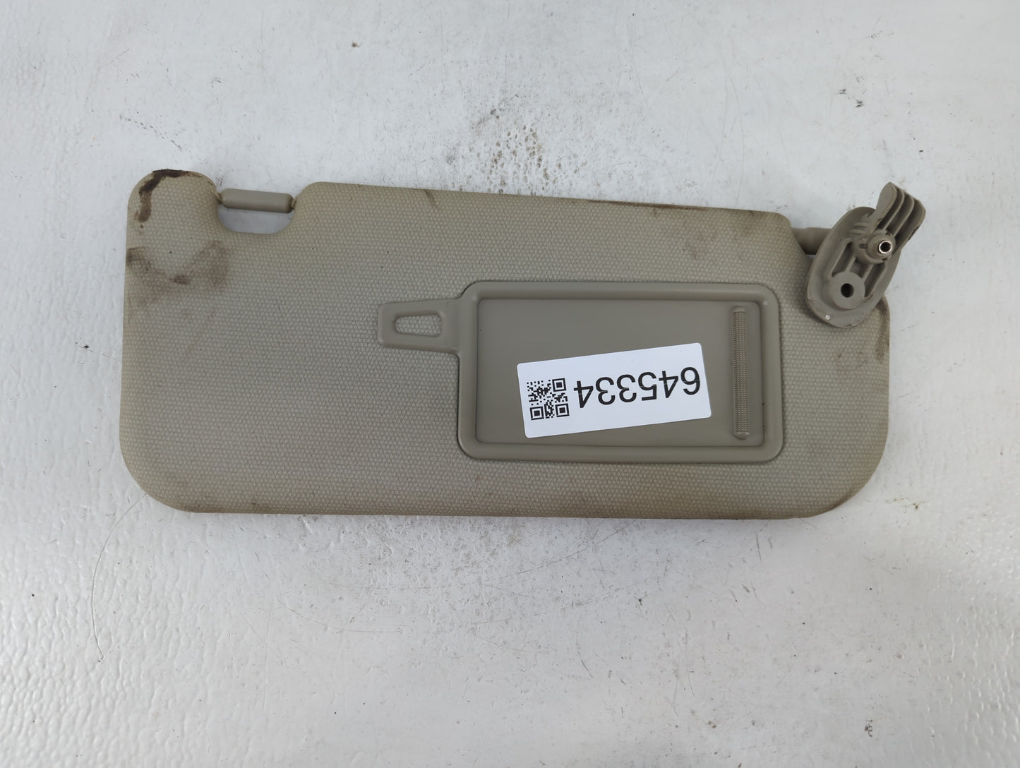 2012-2017 Kia Rio Sun Visor Shade Replacement Passenger Right Mirror Fits Fits 2012 2013 2014 2015 2016 2017 OEM Used Auto P