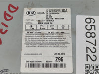 2016-2017 Kia Rio Am Fm Cd Player Radio Receiver - Oemusedautoparts1.com