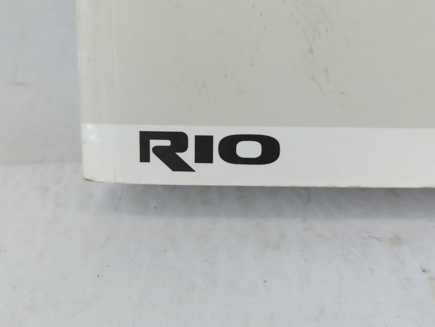 2016 Kia Rio Owners Manual Book Guide P/N:G1WO-EC53C OEM Used Auto Parts - Oemusedautoparts1.com