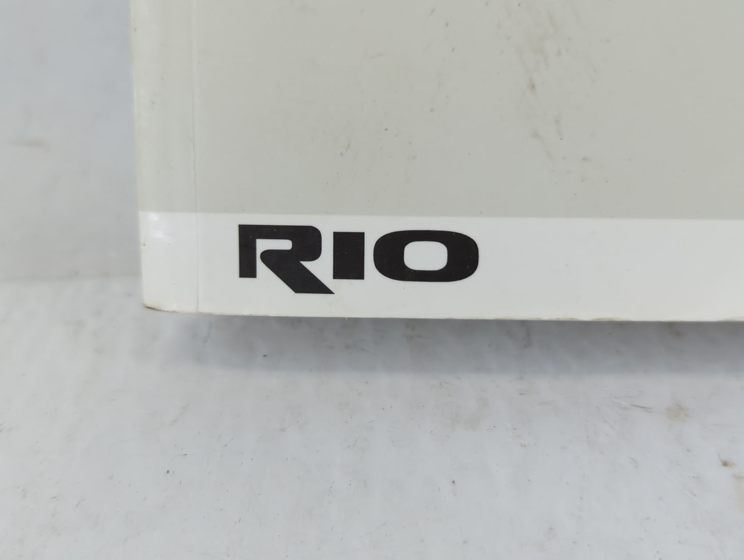 2016 Kia Rio Owners Manual Book Guide P/N:G1WO-EC53C OEM Used Auto Parts - Oemusedautoparts1.com