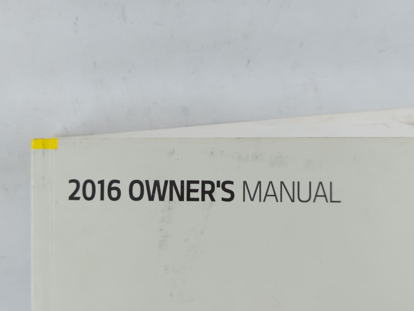 2016 Kia Rio Owners Manual Book Guide P/N:G1WO-EC53C OEM Used Auto Parts - Oemusedautoparts1.com