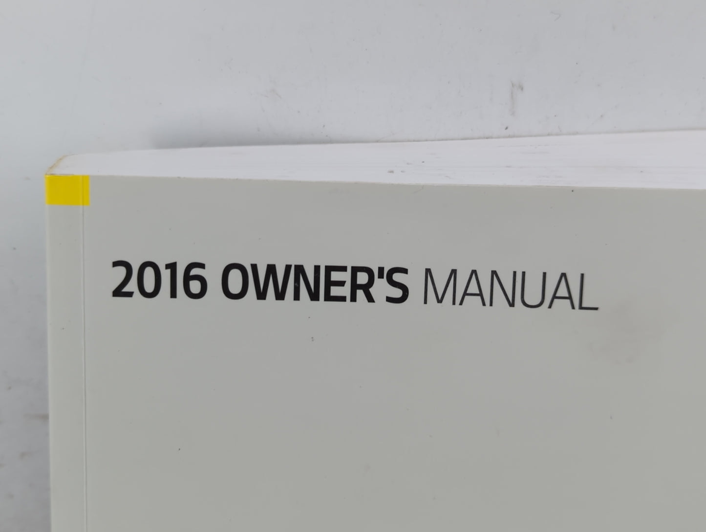 2016 Kia Rio Owners Manual Book Guide P/N:G1WO-EC53C OEM Used Auto Parts - Oemusedautoparts1.com