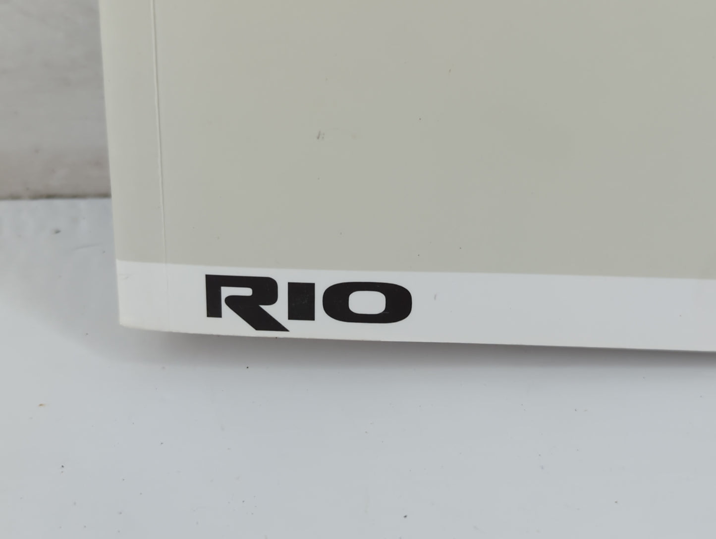 2016 Kia Rio Owners Manual Book Guide P/N:G1WO-EC53C OEM Used Auto Parts - Oemusedautoparts1.com