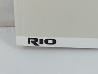 2016 Kia Rio Owners Manual Book Guide P/N:G1WO-EC53C OEM Used Auto Parts - Oemusedautoparts1.com