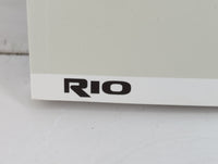 2016 Kia Rio Owners Manual Book Guide P/N:G1W0-EU63J OEM Used Auto Parts - Oemusedautoparts1.com