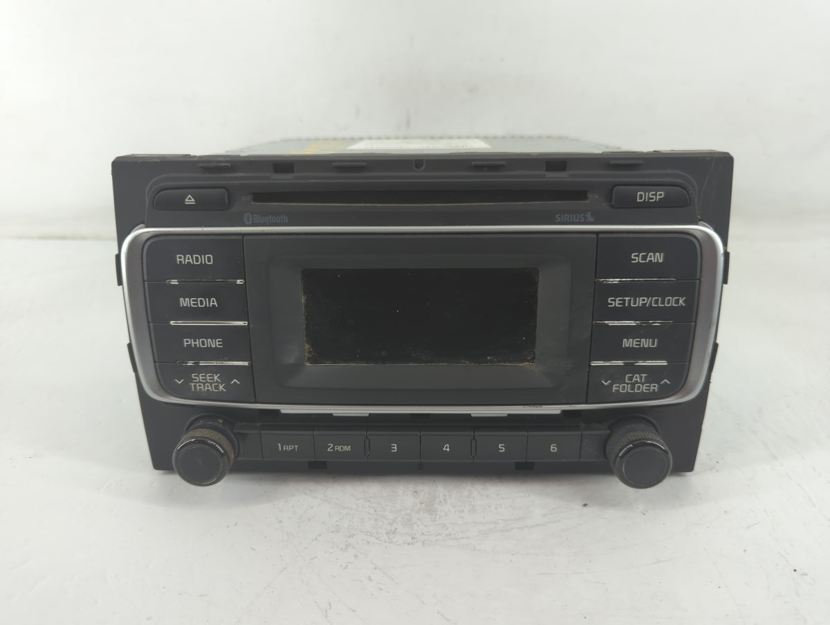 2016-2017 Kia Rio Am Fm Cd Player Radio Receiver 726541 - Oemusedautoparts1.com