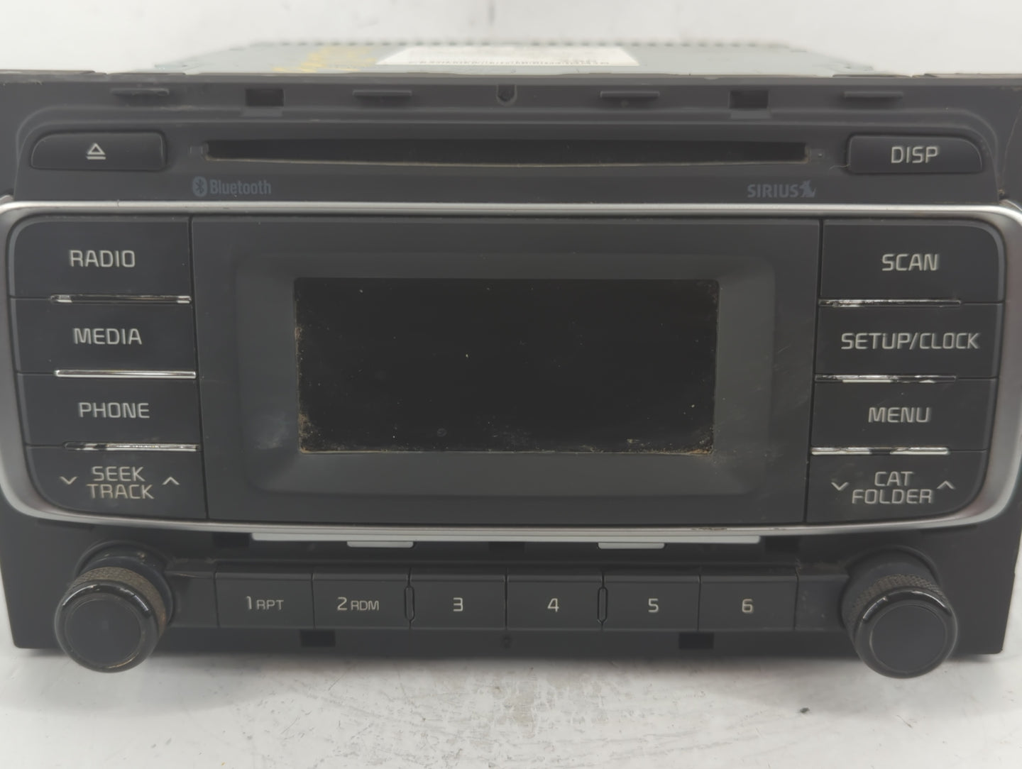 2016-2017 Kia Rio Am Fm Cd Player Radio Receiver - Oemusedautoparts1.com