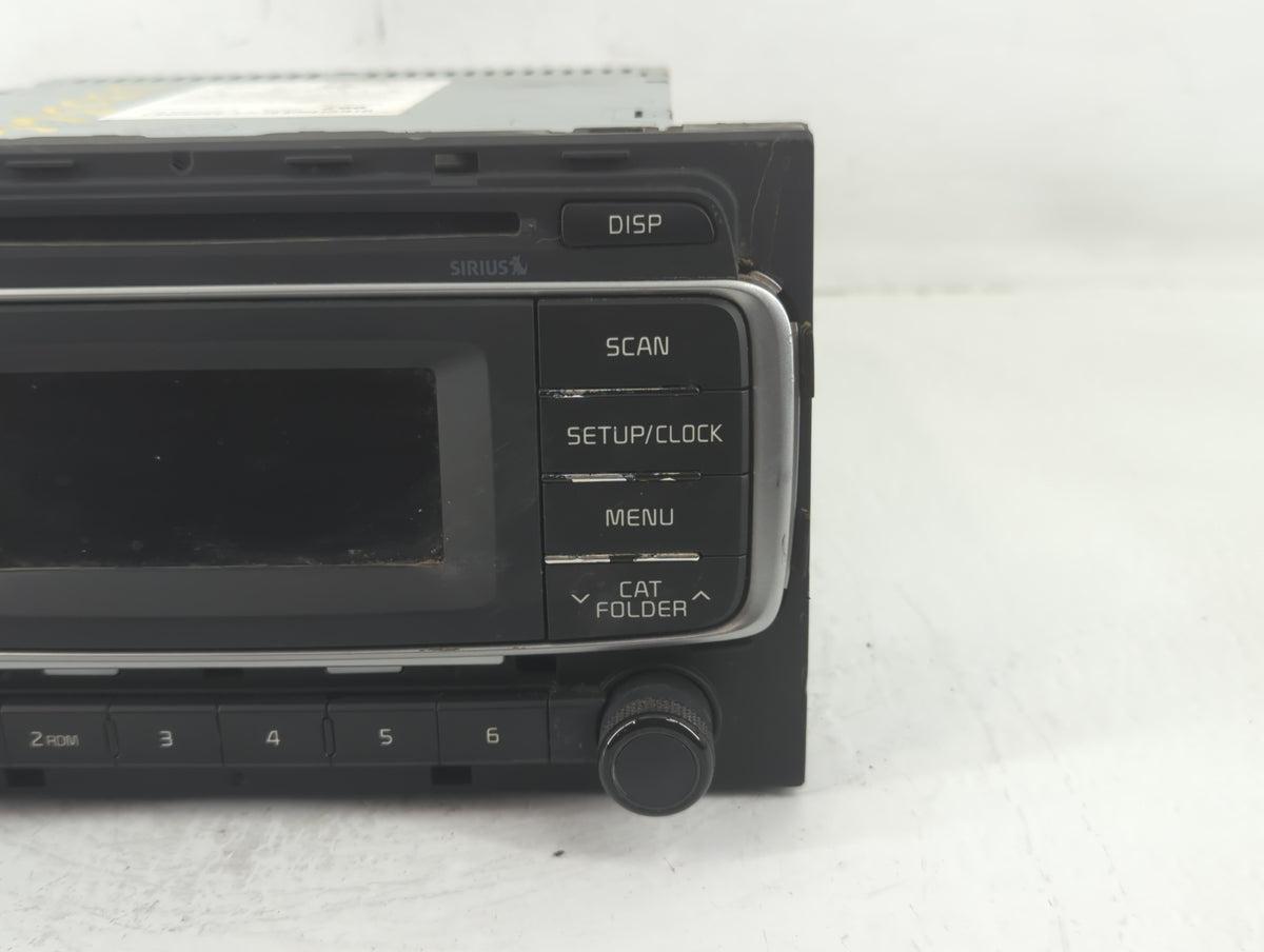 2016-2017 Kia Rio Am Fm Cd Player Radio Receiver 726541 - Oemusedautoparts1.com