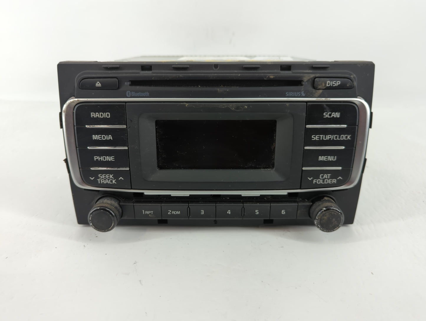 2016-2017 Kia Rio Radio AM FM Cd Player Receiver Replacement P/N:961701W960CA Fits Fits 2016 2017 OEM Used Auto Parts - Oemu