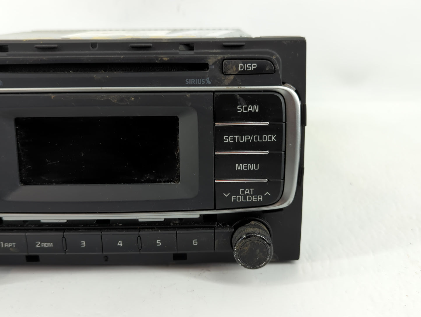 2016-2017 Kia Rio Radio AM FM Cd Player Receiver Replacement P/N:961701W960CA Fits Fits 2016 2017 OEM Used Auto Parts - Oemu
