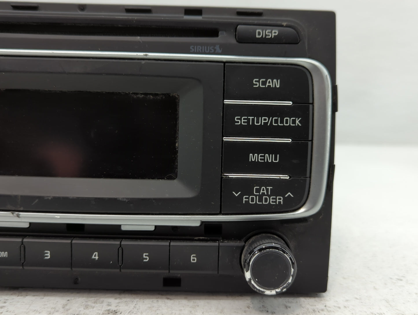 2016-2017 Kia Rio Radio AM FM Cd Player Receiver Replacement P/N:96170-1W960CA Fits Fits 2016 2017 OEM Used Auto Parts - Oem