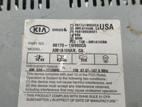 2016-2017 Kia Rio Radio AM FM Cd Player Receiver Replacement P/N:96170-1W960CA Fits Fits 2016 2017 OEM Used Auto Parts - Oem