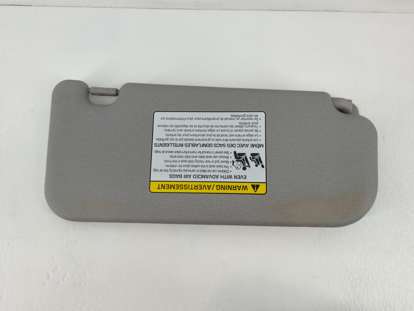 2012-2017 Kia Rio Sun Visor Shade Replacement Driver Left Mirror Fits Fits 2012 2013 2014 2015 2016 2017 OEM Used Auto Parts