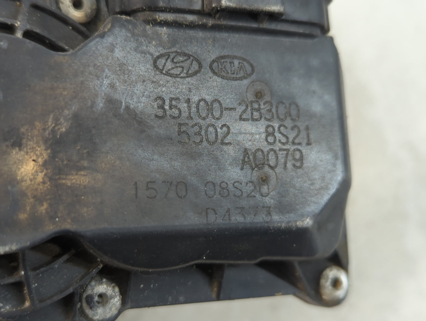 2012-2019 Kia Rio Throttle Body P/N:35100-2B300 Fits Fits 2012 2013 2014 2015 2016 2017 2018 2019 OEM Used Auto Parts - Oemu