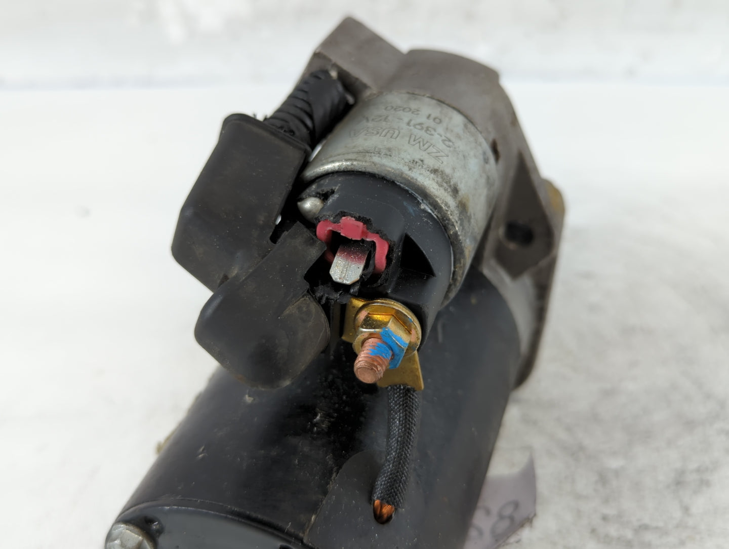 2012-2017 Kia Rio Car Starter Motor Solenoid OEM P/N:2 291 12V Fits Fits 2012 2013 2014 2015 2016 2017 OEM Used Auto Parts -