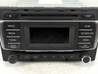 2016-2017 Kia Rio Radio AM FM Cd Player Receiver Replacement P/N:96170-1W960CA Fits Fits 2016 2017 OEM Used Auto Parts - Oem