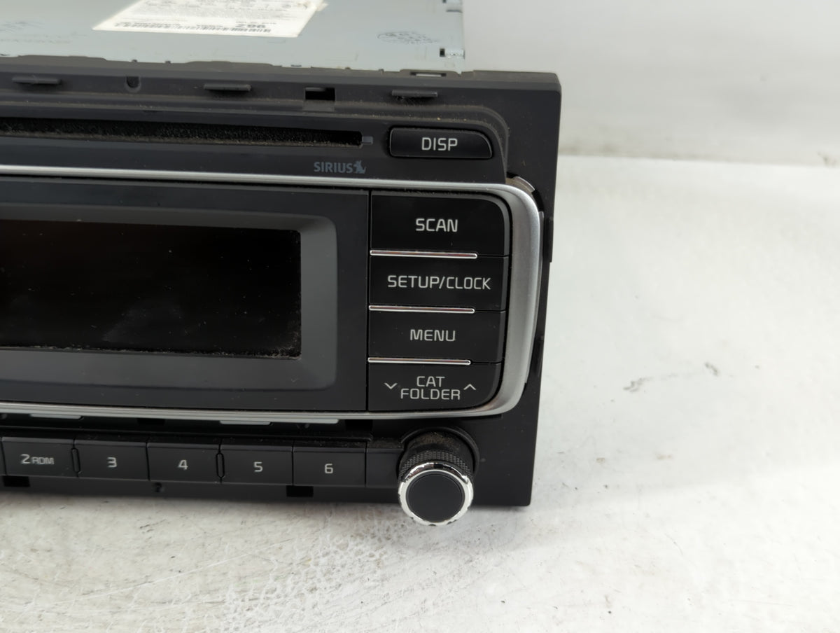 2016-2017 Kia Rio Radio AM FM Cd Player Receiver Replacement P/N:96170-1W960CA Fits 2016 2017 OEM Used Auto Parts - Oemuseda