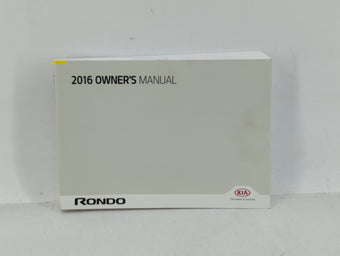 compare product 2016 Kia Rondo Owners Manual Book Guide OEM Used Auto Parts