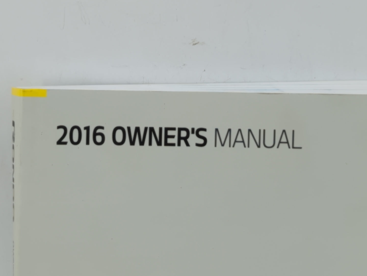 2016 Kia Rondo Owners Manual Book Guide OEM Used Auto Parts - Oemusedautoparts1.com