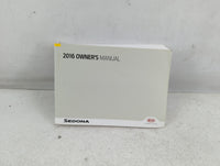 2016 Kia Sedona Owners Manual Book Guide P/N:GA90-EU59E OEM Used Auto Parts - Oemusedautoparts1.com