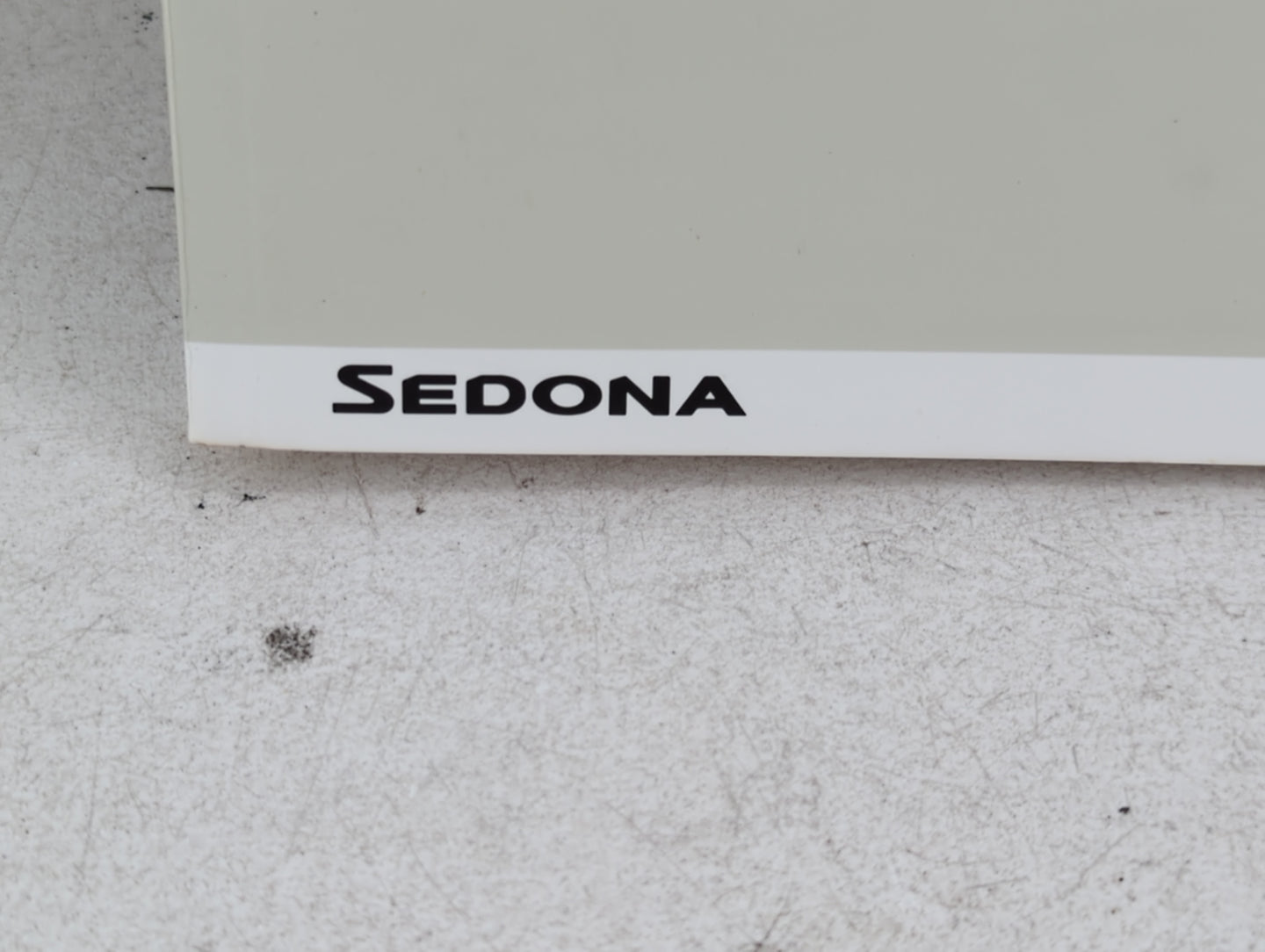 2016 Kia Sedona Owners Manual Book Guide P/N:GA90-EU59E OEM Used Auto Parts - Oemusedautoparts1.com