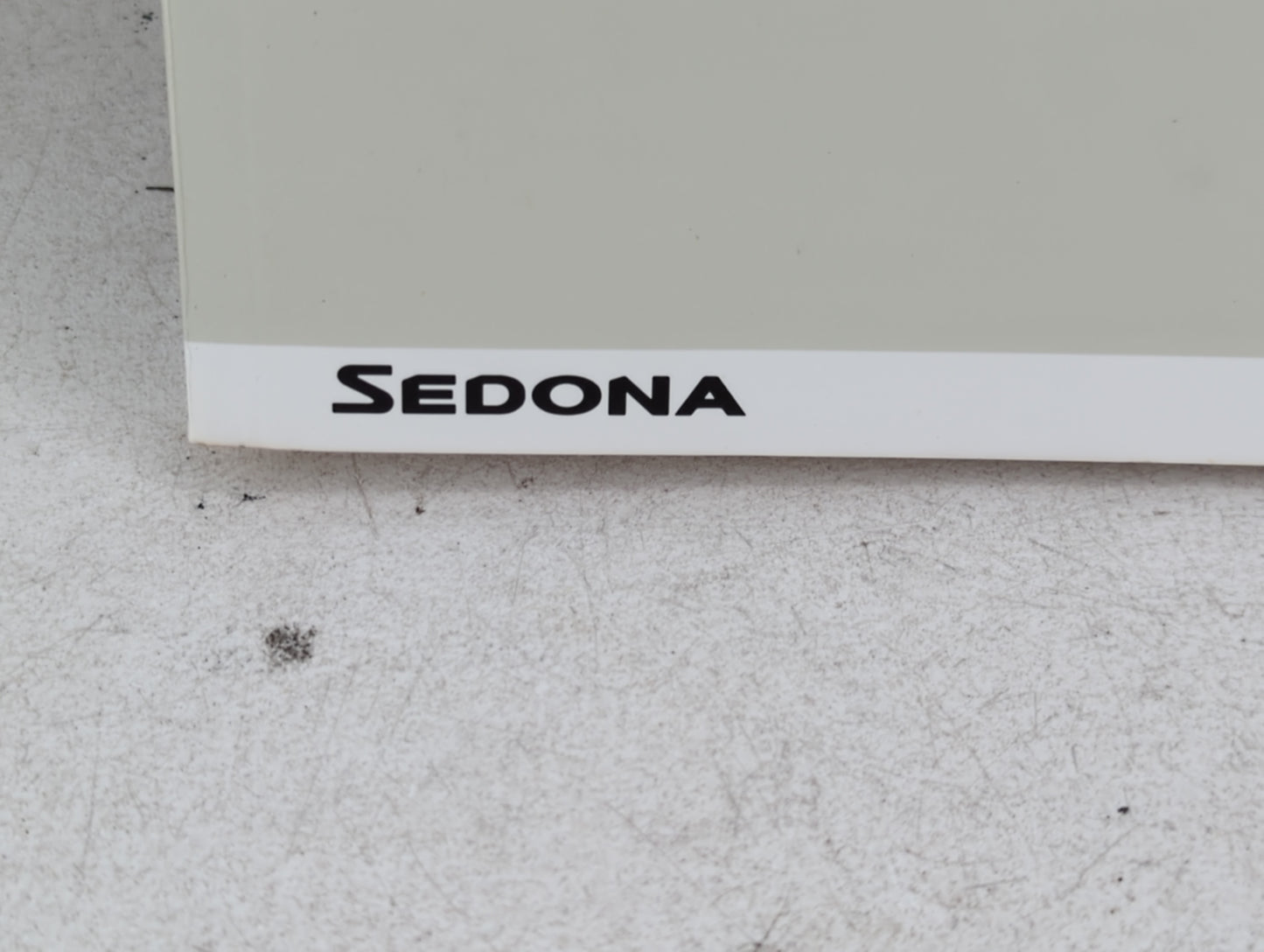2016 Kia Sedona Owners Manual Book Guide P/N:GA90-EU59E OEM Used Auto Parts - Oemusedautoparts1.com