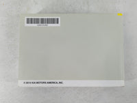 2016 Kia Sedona Owners Manual Book Guide P/N:GA9O-EU56C OEM Used Auto Parts - Oemusedautoparts1.com