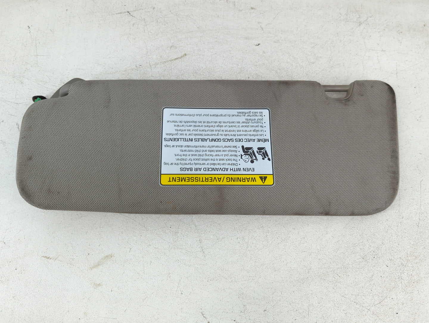 2015-2020 Kia Sedona Sun Visor Shade Replacement Passenger Right Mirror Fits Fits 2015 2016 2017 2018 2019 2020 OEM Used Aut