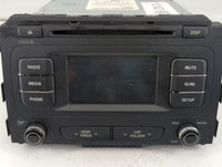 2015-2016 Kia Sedona Radio AM FM Cd Player Receiver Replacement P/N:96160-A9000WAC Fits Fits 2015 2016 OEM Used Auto Parts -