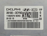 2016 Kia Sedona PCM Engine Control Computer ECU ECM PCU OEM P/N:39100-3CYN2 Fits OEM Used Auto Parts - Oemusedautoparts1.com
