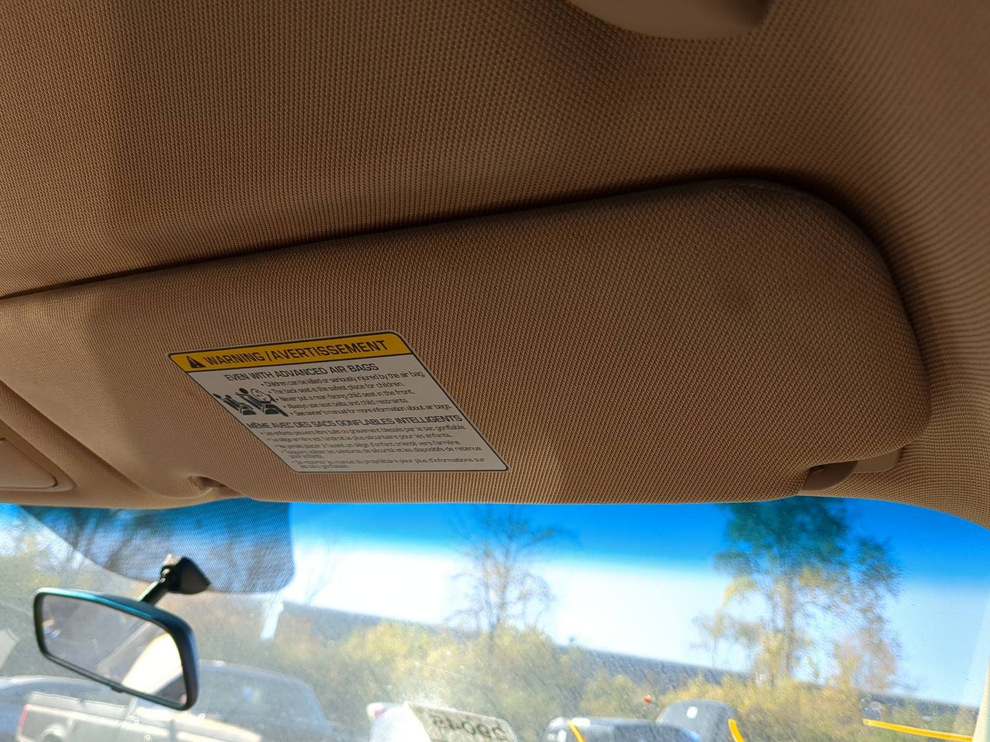 2015-2020 Kia Sedona Sun Visor Shade Replacement Passenger Right Mirror Fits Fits 2015 2016 2017 2018 2019 2020 OEM Used Aut