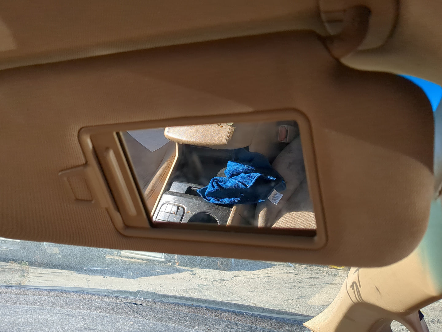 2015-2020 Kia Sedona Sun Visor Shade Replacement Passenger Right Mirror Fits Fits 2015 2016 2017 2018 2019 2020 OEM Used Aut