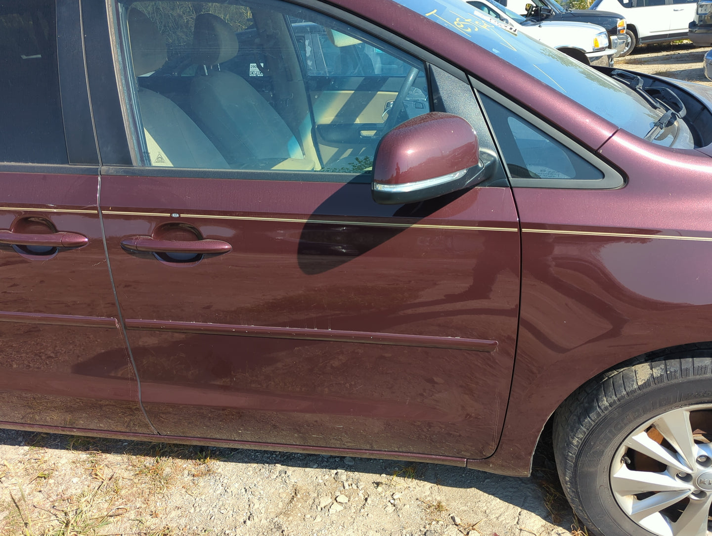 2015-2020 Kia Sedona Passenger Front Door Oem - Oemusedautoparts1.com