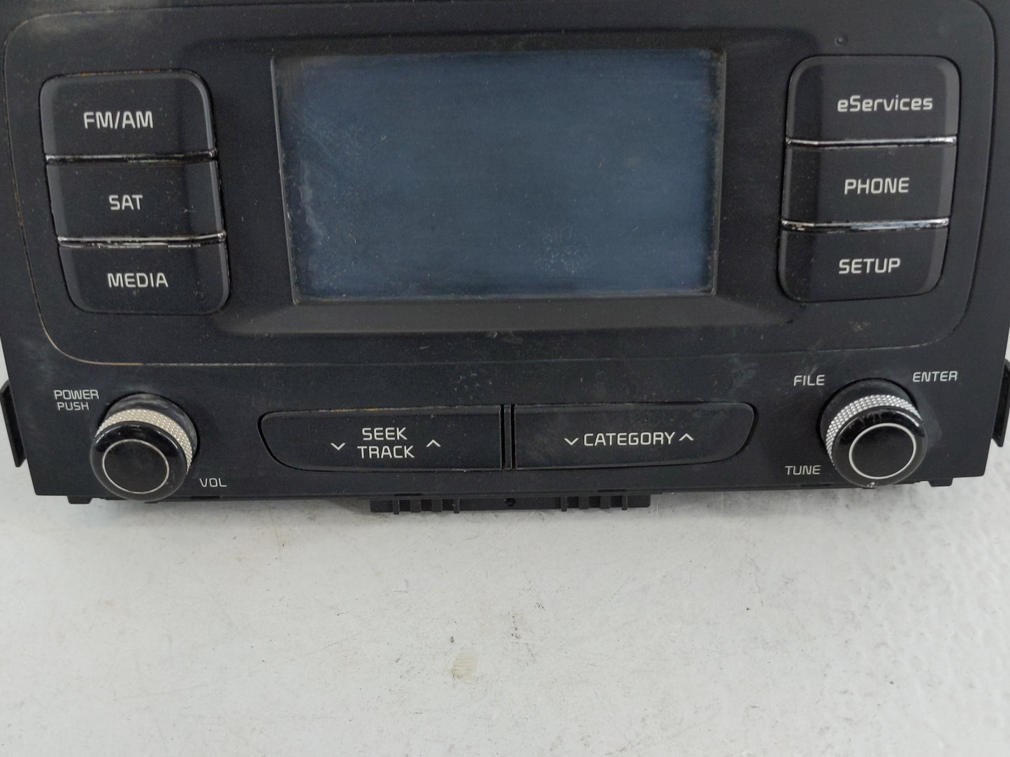 2016 Kia Sedona Radio AM FM Cd Player Receiver Replacement P/N:96160-A9000WAC Fits OEM Used Auto Parts - Oemusedautoparts1.c