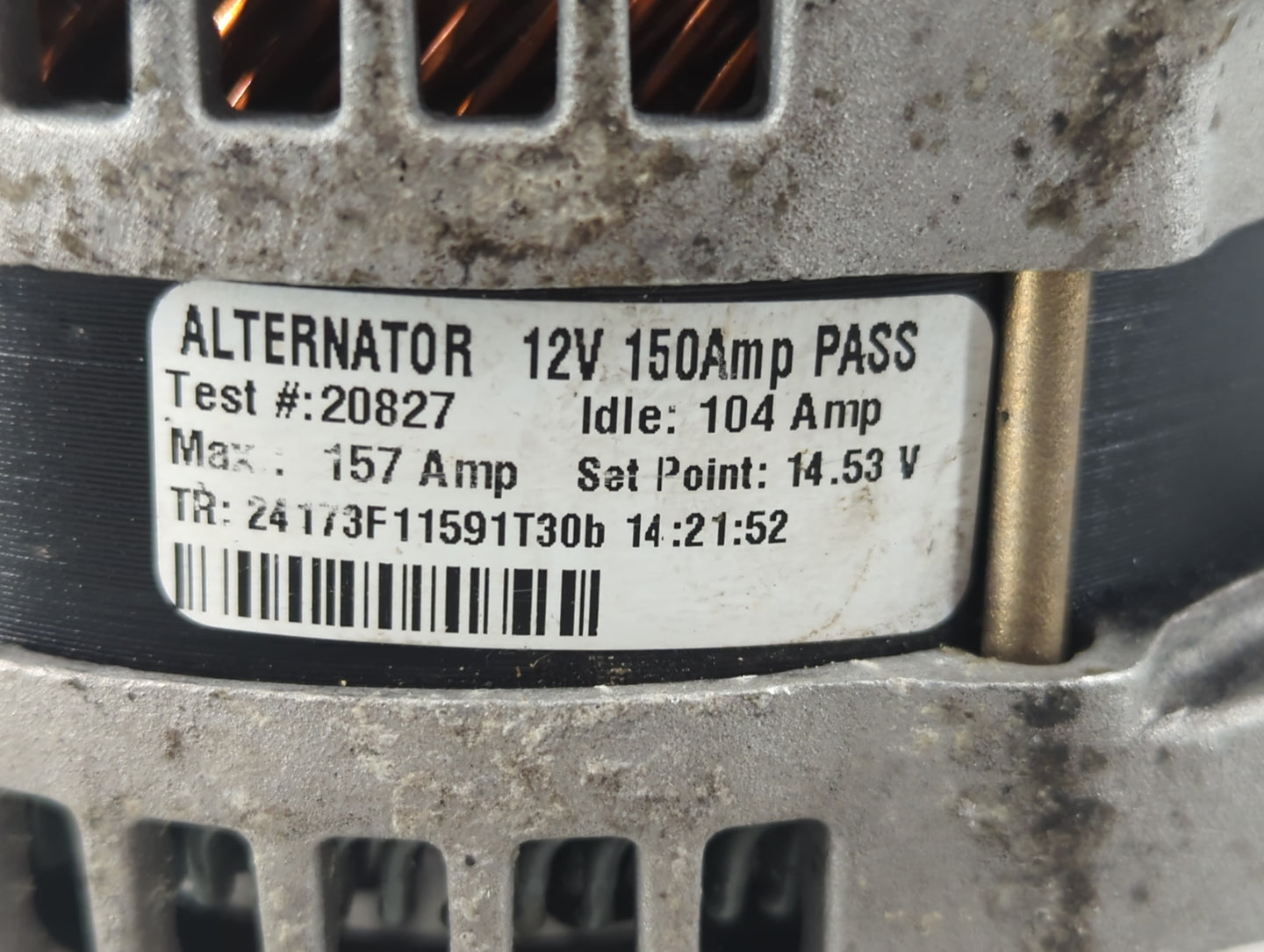 2011-2018 Kia Sedona Alternator Replacement Generator Charging Assembly Engine OEM Fits OEM Used Auto Parts - Oemusedautopar