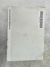 2016 Kia Sedona Owners Manual Book Guide OEM Used Auto Parts - Oemusedautoparts1.com