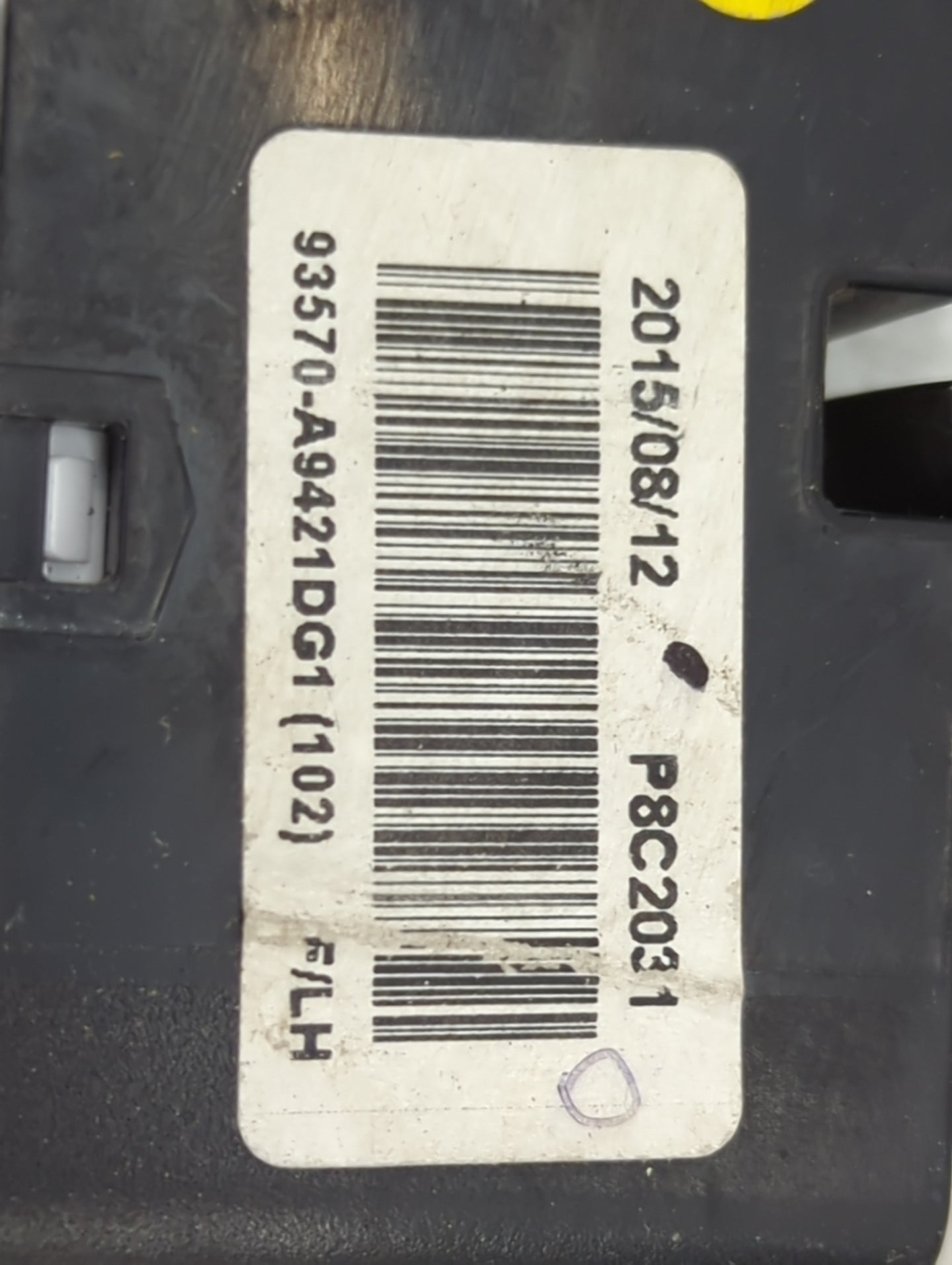 2015-2018 Kia Sedona Master Power Window Switch Replacement Driver Side Left Fits Fits 2015 2016 2017 2018 OEM Used Auto Par
