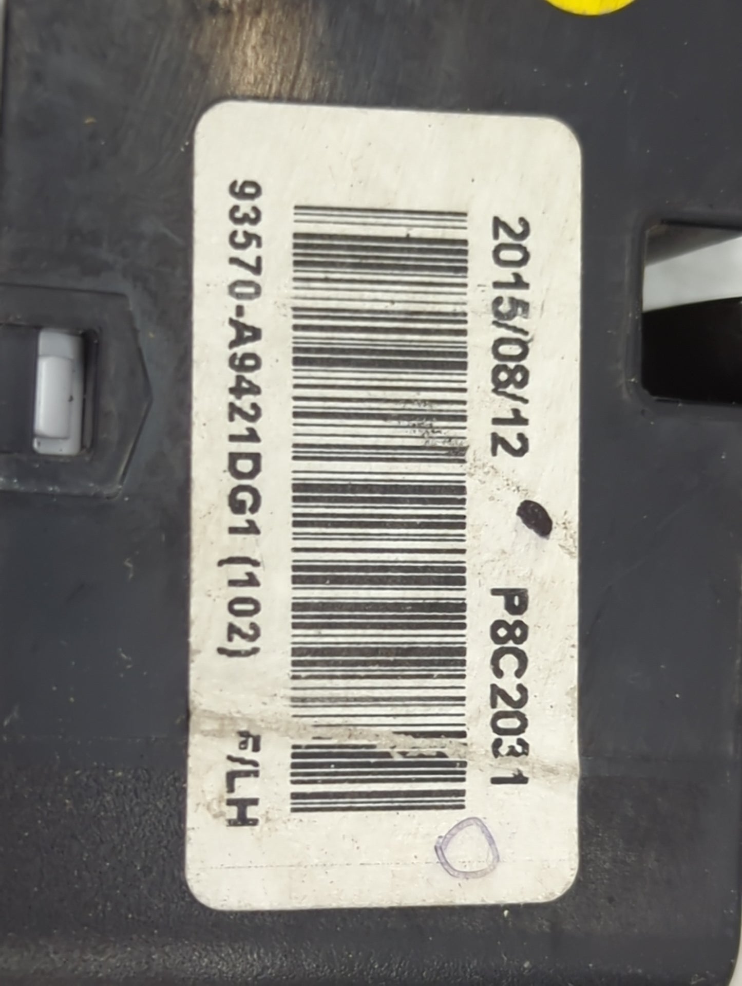 2015-2018 Kia Sedona Master Power Window Switch Replacement Driver Side Left Fits Fits 2015 2016 2017 2018 OEM Used Auto Par