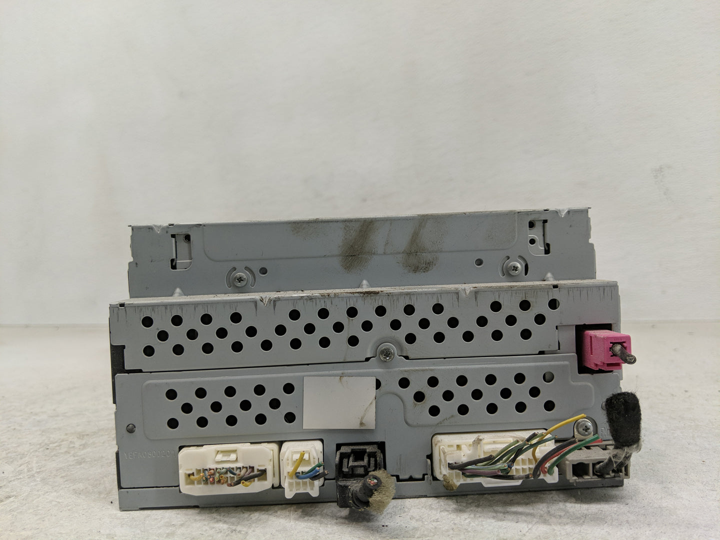 2015-2016 Kia Sedona Radio AM FM Cd Player Receiver Replacement P/N:28185 4AF6A Fits Fits 2015 2016 OEM Used Auto Parts - Oe