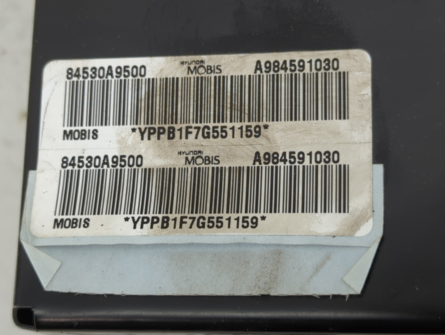 2015-2020 Kia Sedona Air Bag Passenger Right Dashboard OEM P/N:84530A9500 Fits Fits 2015 2016 2017 2018 2019 2020 OEM Used A