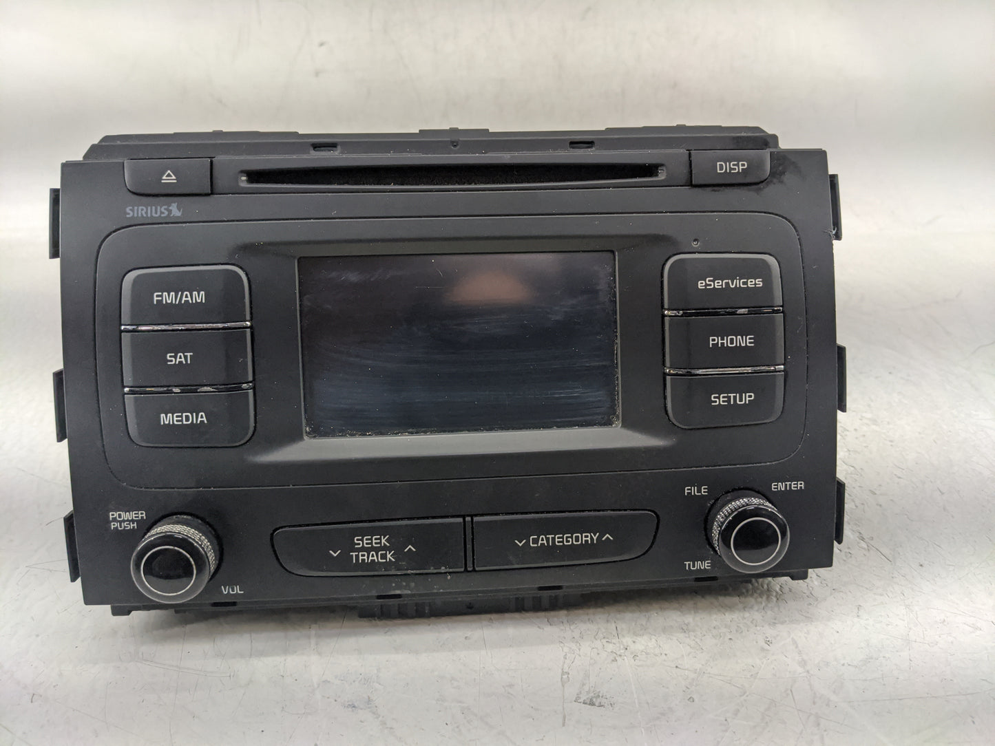 2015-2016 Kia Sedona Radio AM FM Cd Player Receiver Replacement P/N:96160-A9000WAC Fits Fits 2015 2016 OEM Used Auto Parts -