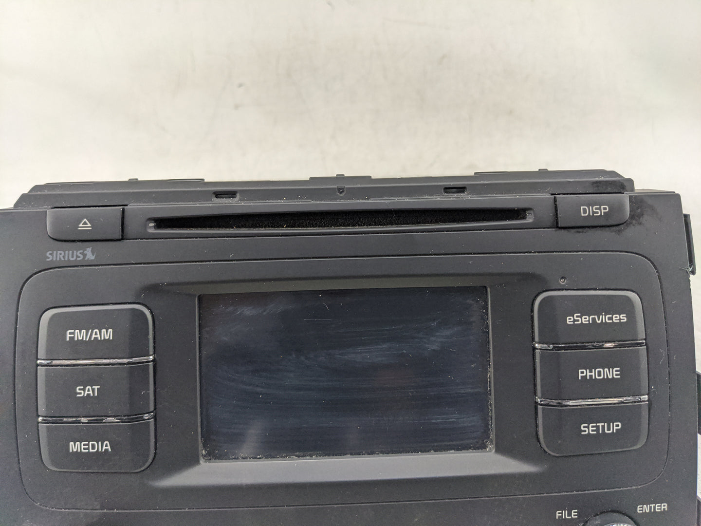 2015-2016 Kia Sedona Radio AM FM Cd Player Receiver Replacement P/N:96160-A9000WAC Fits Fits 2015 2016 OEM Used Auto Parts -