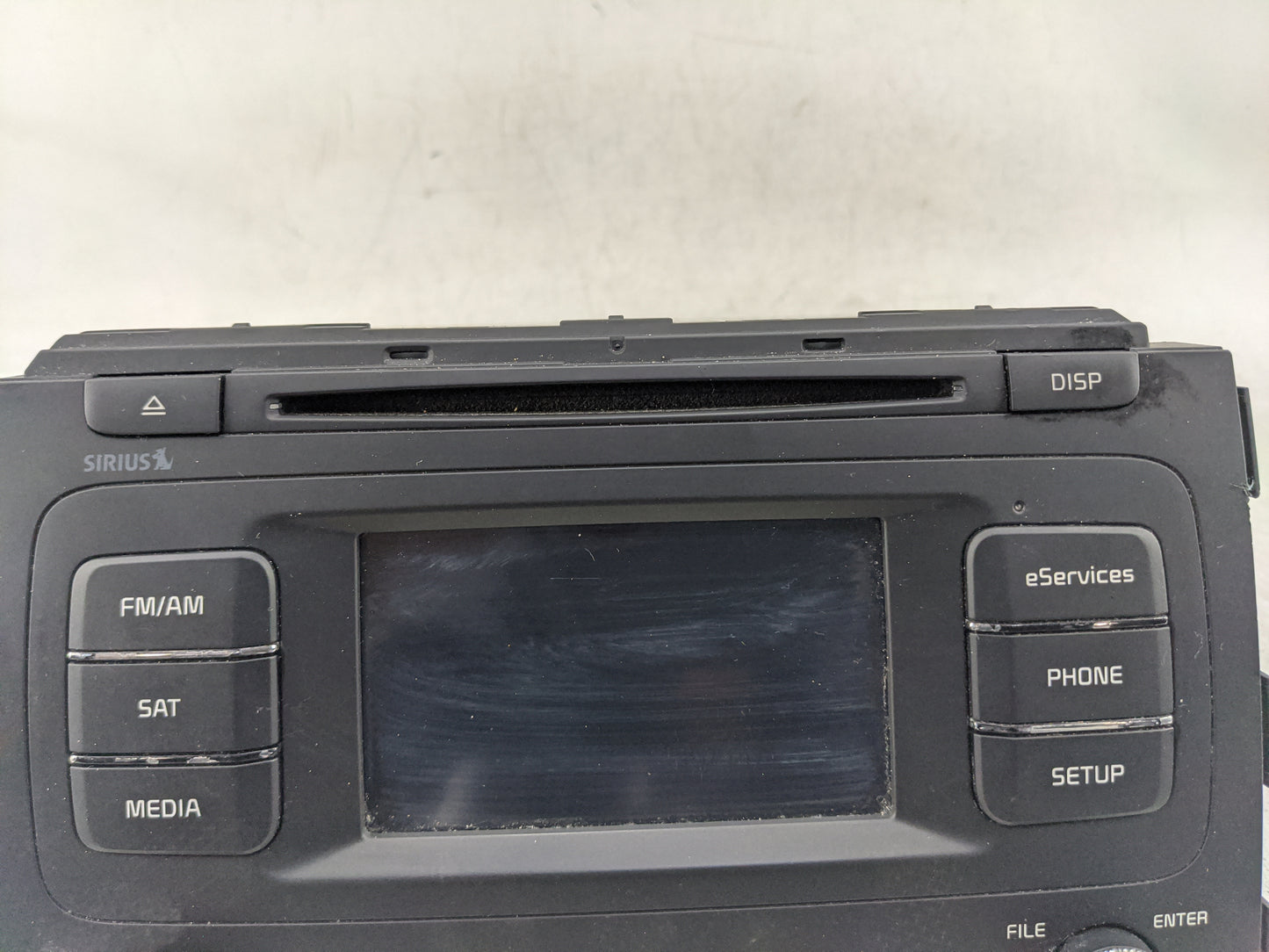 2015-2016 Kia Sedona Radio AM FM Cd Player Receiver Replacement P/N:96160-A9000WAC Fits Fits 2015 2016 OEM Used Auto Parts -