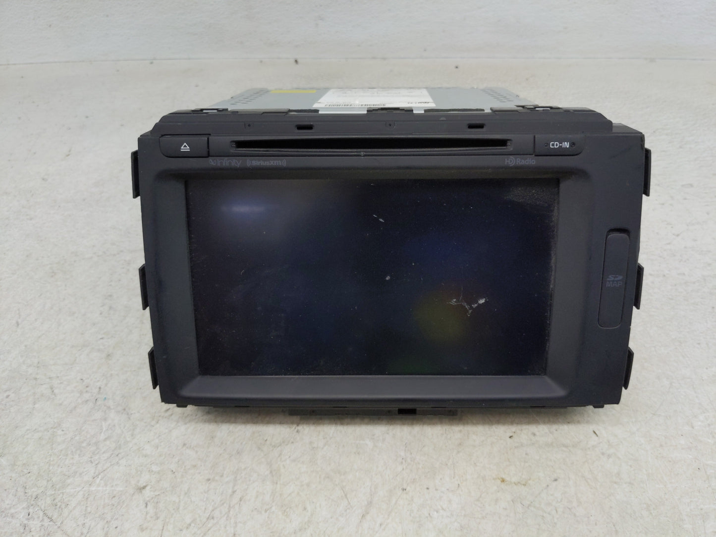 2015-2016 Kia Sedona Radio AM FM Cd Player Receiver Replacement P/N:96560-A9102WK Fits Fits 2015 2016 OEM Used Auto Parts - 