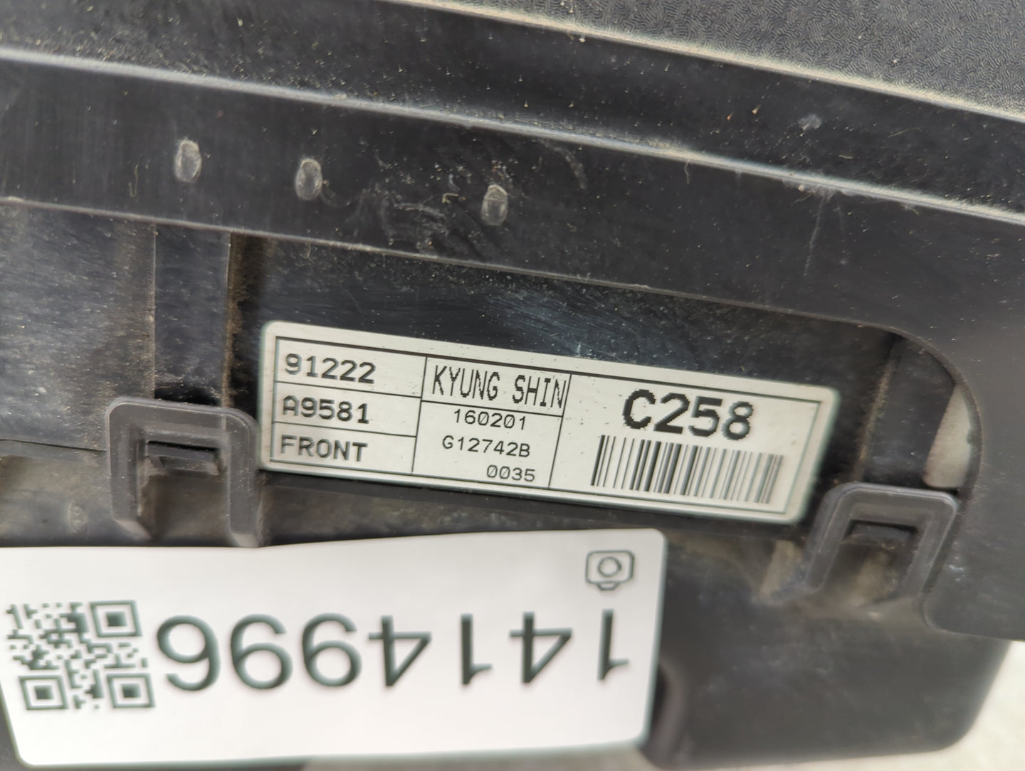 2015-2018 Kia Sedona Fusebox Fuse Box Panel Relay Module P/N:91222 A9581 Fits Fits 2015 2016 2017 2018 OEM Used Auto Parts -