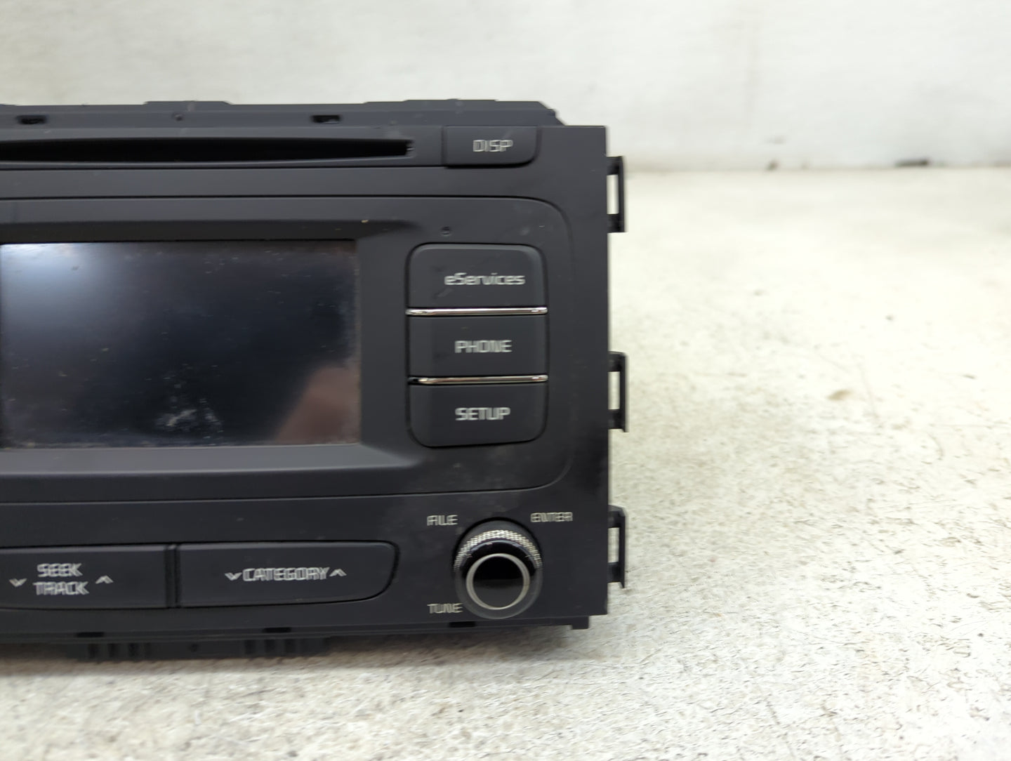 2015-2016 Kia Sedona Radio AM FM Cd Player Receiver Replacement P/N:61014035 96160-A9000WAC Fits Fits 2015 2016 OEM Used Aut