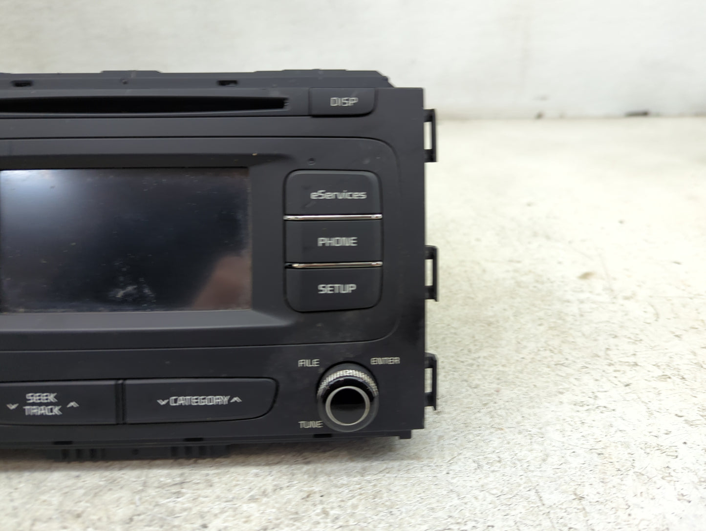 2015-2016 Kia Sedona Radio AM FM Cd Player Receiver Replacement P/N:61014035 96160-A9000WAC Fits Fits 2015 2016 OEM Used Aut